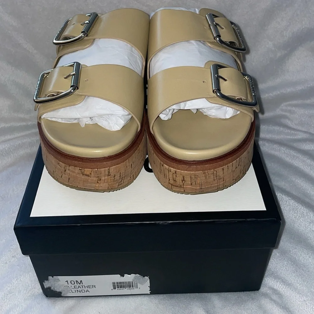 NWT J/SLIDES BELINDA Sand Sandal - Picture 8 of 16